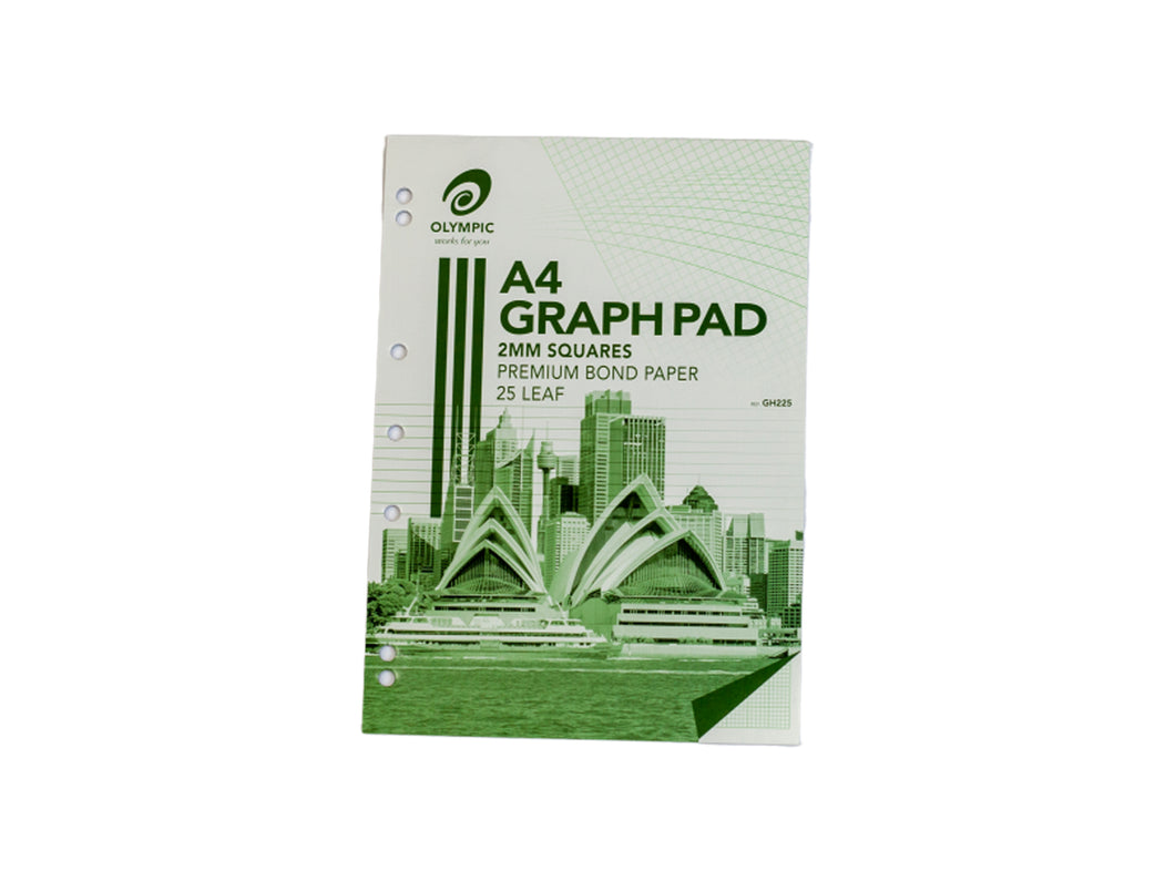 A4 Graph Pad - 2mm